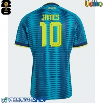 Maglie da calcio Colombia James Rodriguez #10 Seconda Maglia Mondiali 2026  Manica Corta